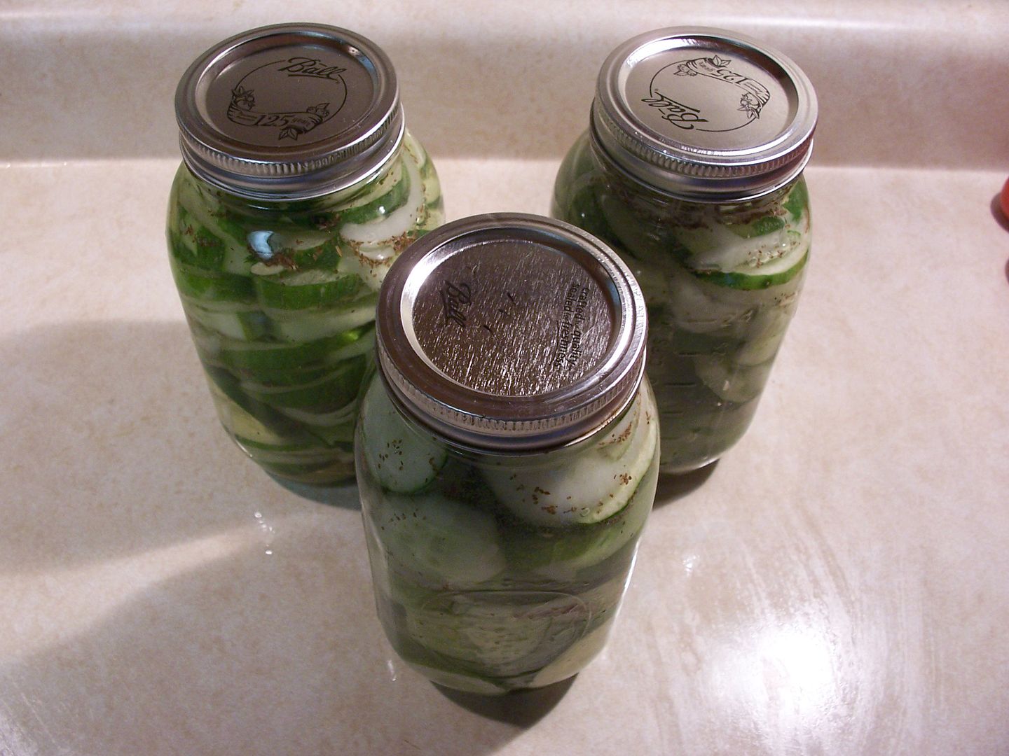 Cowgirl's Country Life Really Really Easy Ice Box Pickles